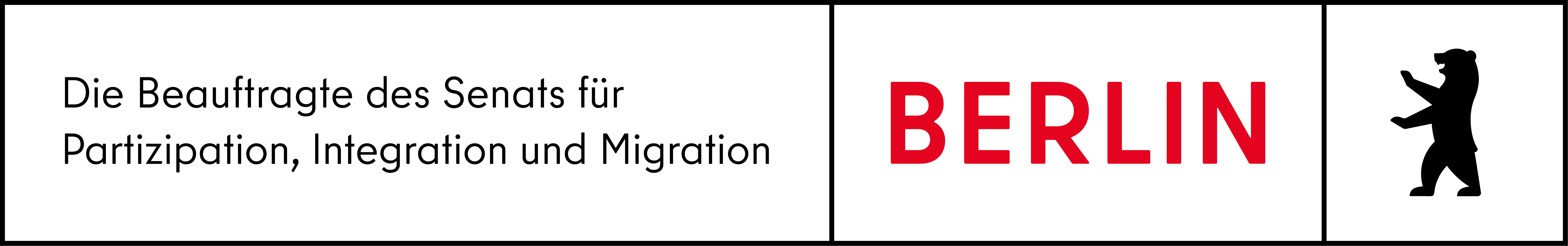 Logo - Beauftragte des Berliner Senat f&uuml;r Partizipation Integration und Migration